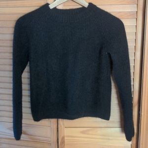 Quince Cashmere Crewneck Sweater - Black XS